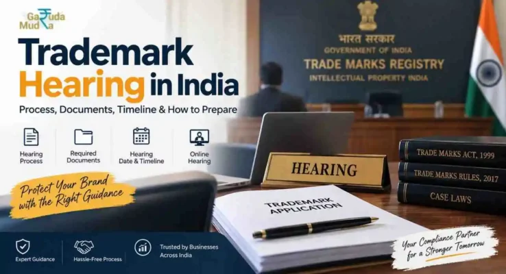 Trademark Hearing in India